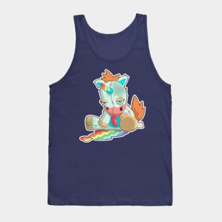 Lil Sad Stuffed Unicorn Tank Top